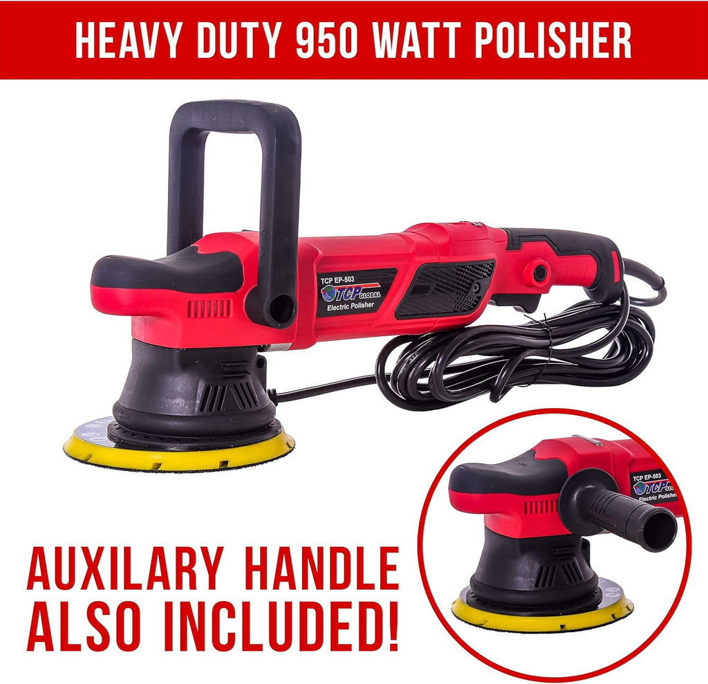 Heavy Duty 6 Variable Speed Random Orbit Dual-Action Polisher R35021