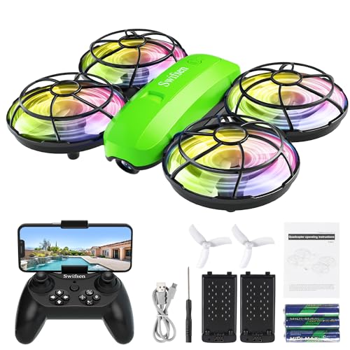 Mini Quadcopter Drone with Camera, 2 Batteries, Propeller Full Protect M250
