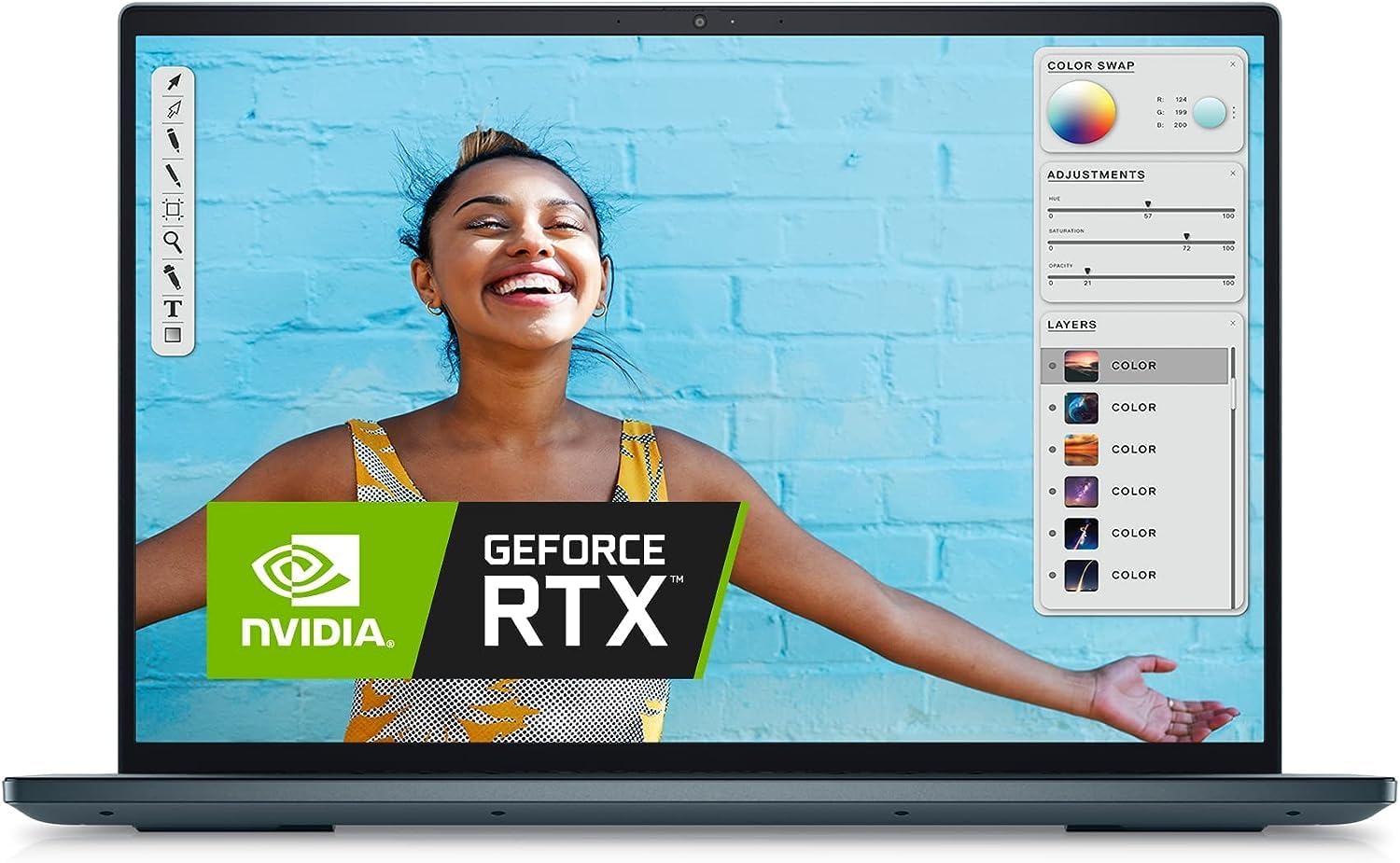 16" Laptop Intel i7-12700H 14-Core NVIDIA GeForce RTX 3050 16GB DDR5 512GB SSD Q6031