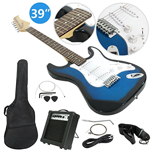 Black Full Size Electric Guitar Starter Kit J541