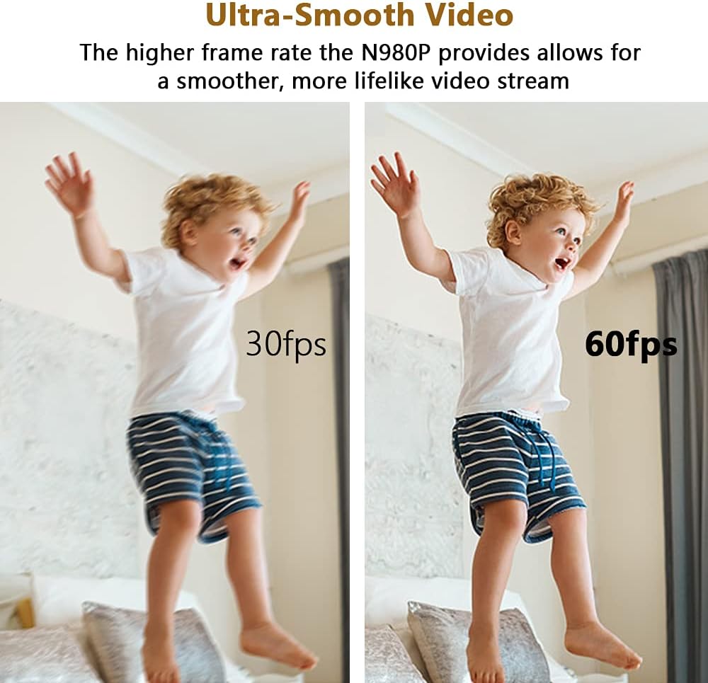 1080P 60FPS Webcam with Microphone and Dual Noise Reduction Mics Q2050