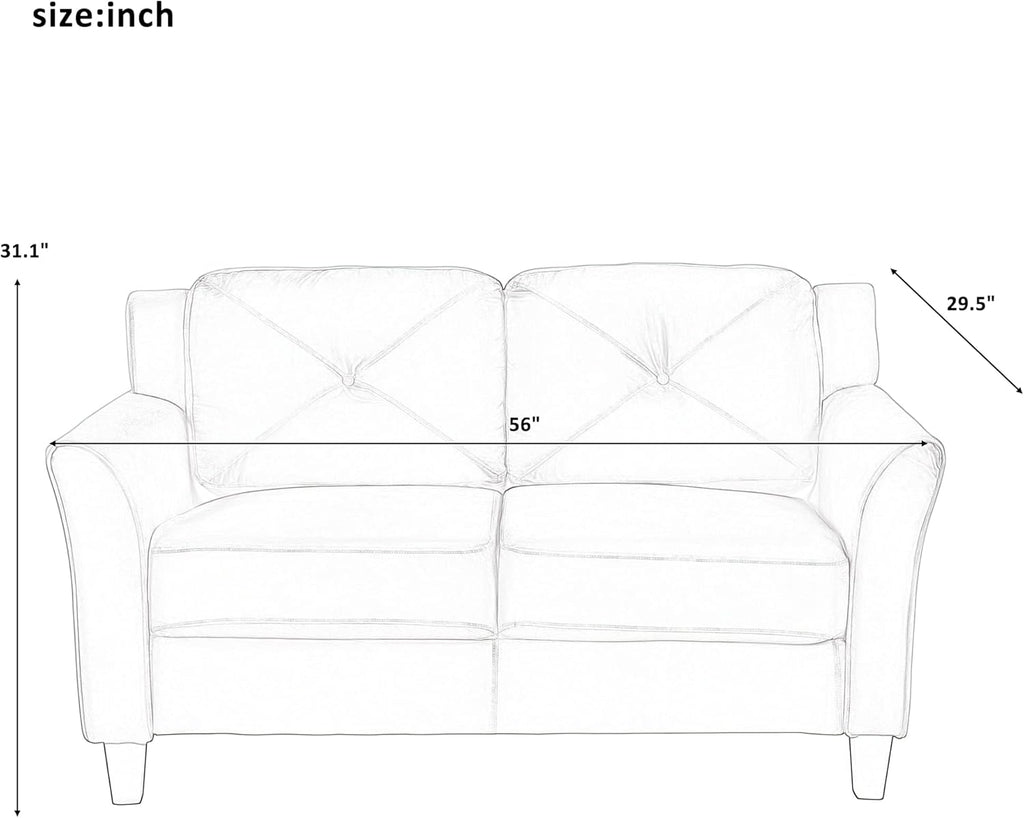 Gray 3 Piece Sofa Loveseat Chair Set J555