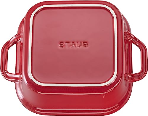 Cherry Ceramics Square Covered Baking Dish, 9x9-inch W286140