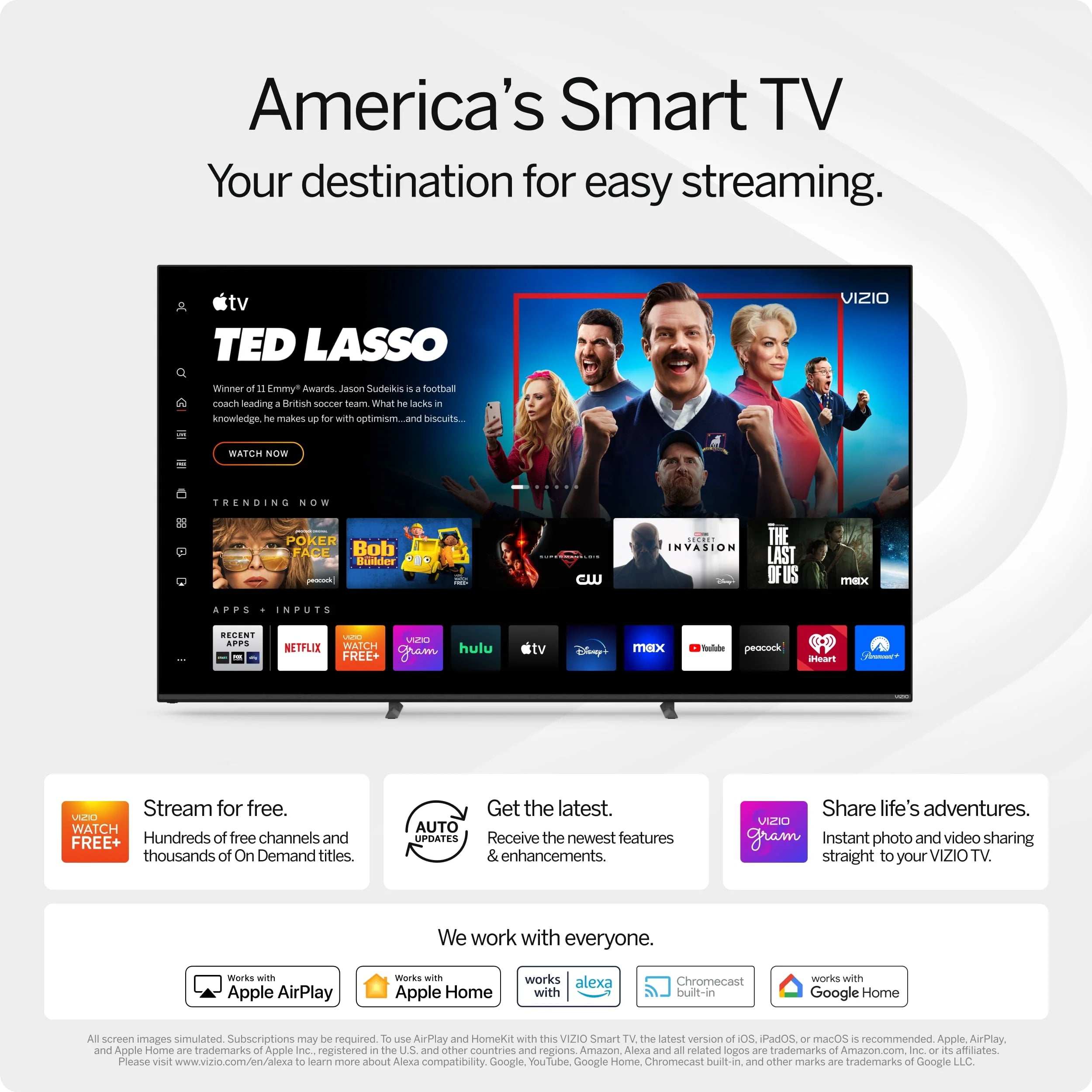 75 Class 4K UHD LED Smart TV O299530