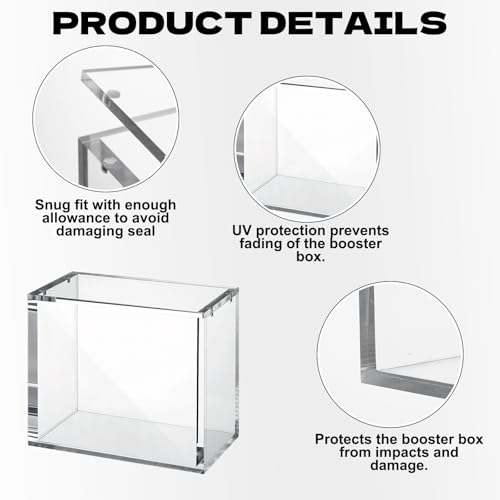2 Pack Acrylic Magnetic Case, 5mm Thick B419828