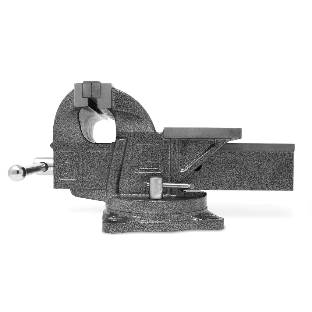 6-Inch Heavy Duty Cast Iron Bench Vise with Swivel Base S981283