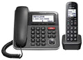 2 Handset Corded/Cordless Phone System with Answering Machine M1705