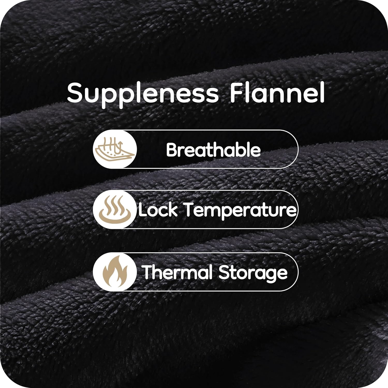 72" x 84" Full Size Dark Grey Flannel Heated Blanket L72726