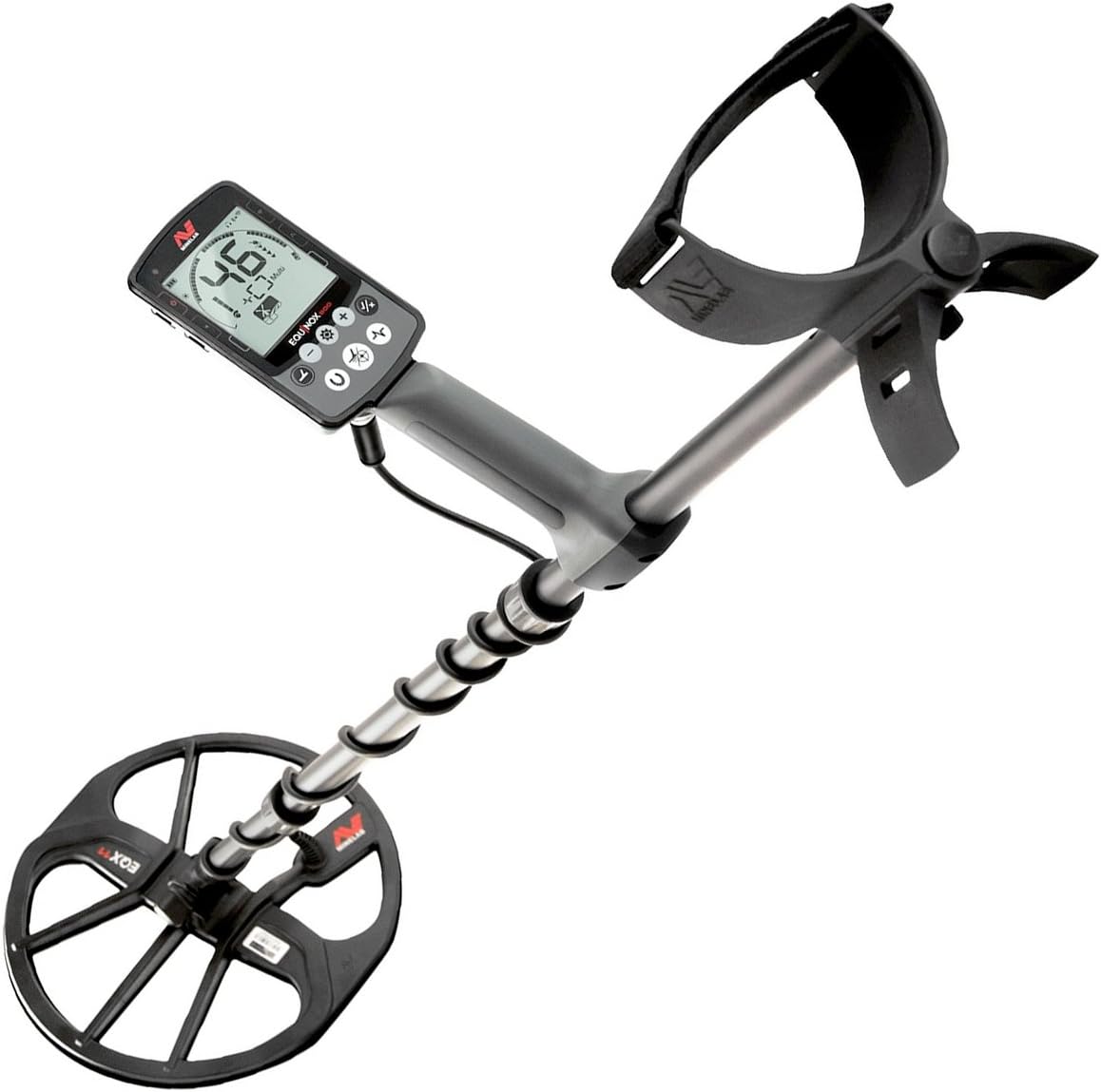 Metal Detector with 6" Coil and Pinpointer E833