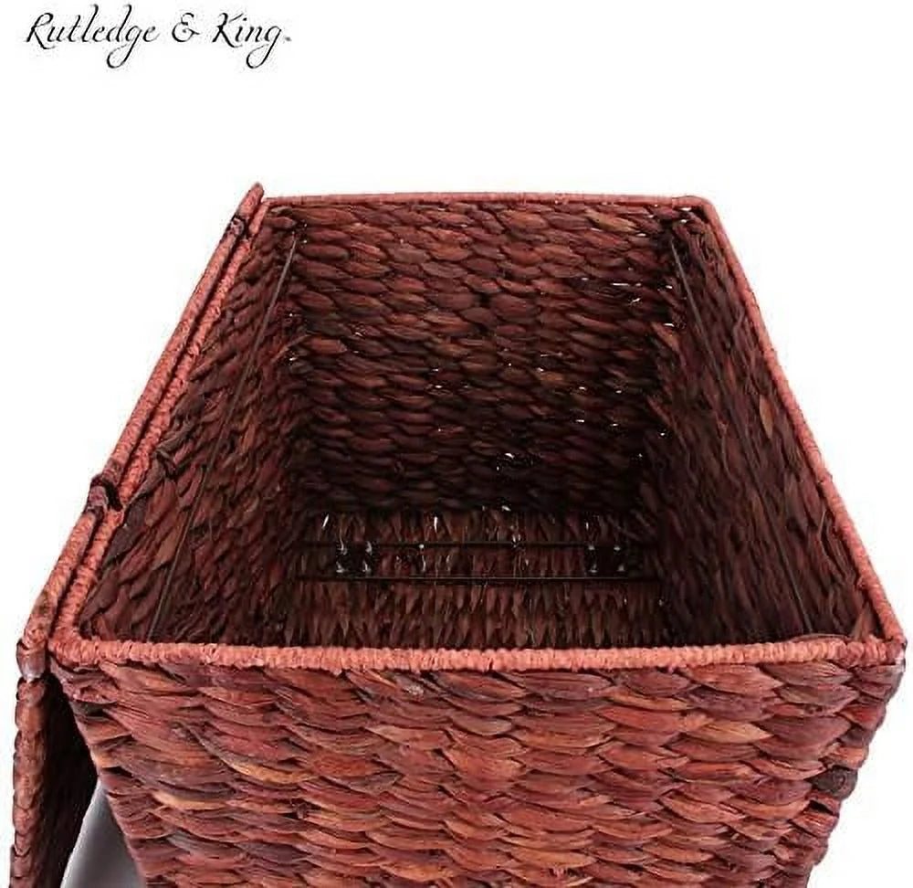 Natural Seagrass Rolling File Cabinet H374788