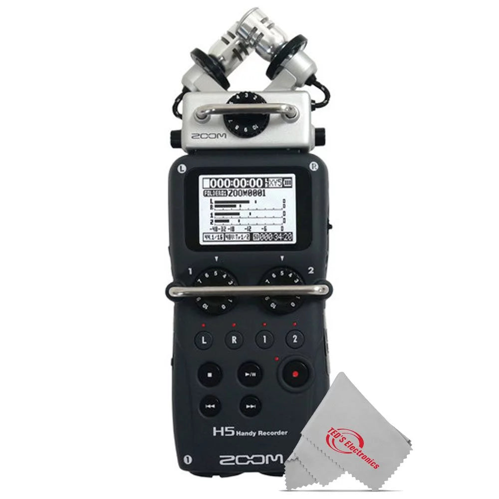 4-Input / 4-Track Handy Recorder with Interchangeable X/Y Mic Capsule and Accessory Kit U380