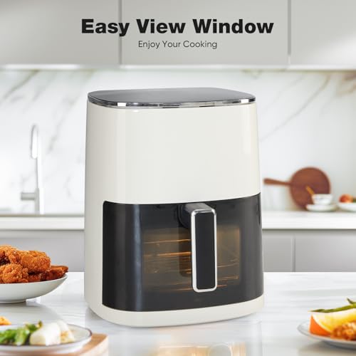 6 Quart Square Air Fryer with Window K97435