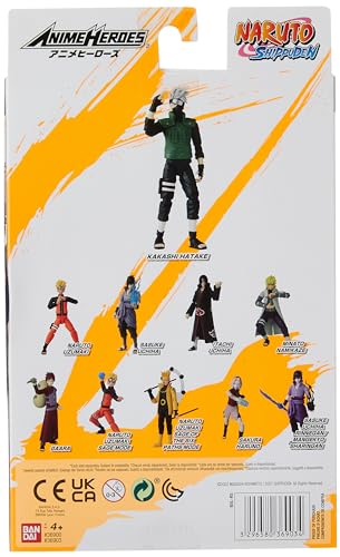 17cm Naruto Action Figure Hatake Kakashi with Extra Hands and Accessories E875963