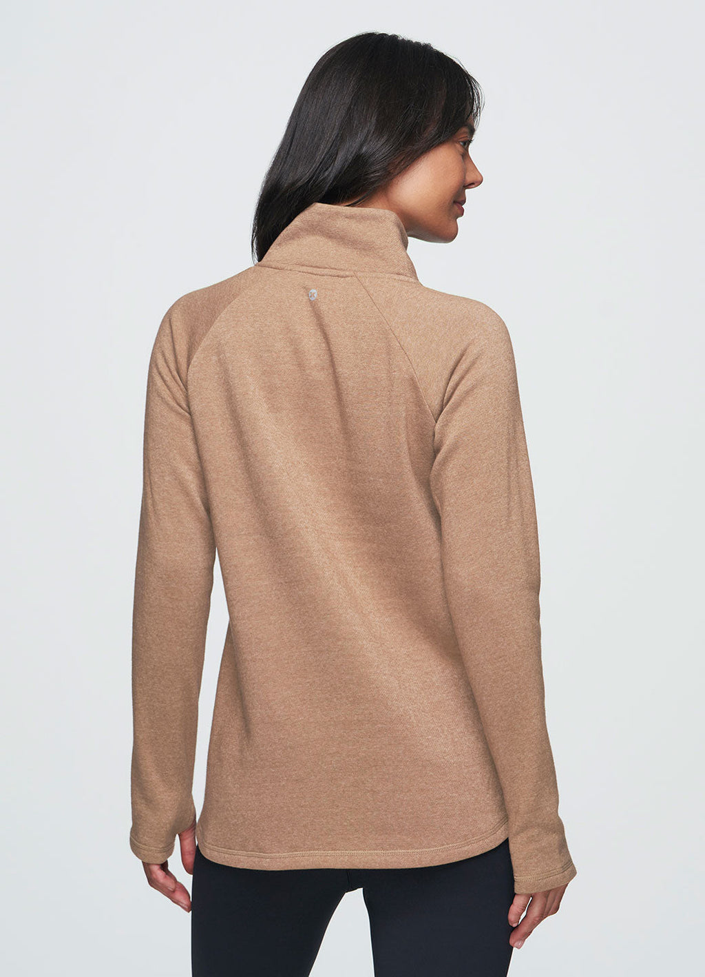 Ready To Roll Fleece Mock Neck Pullover