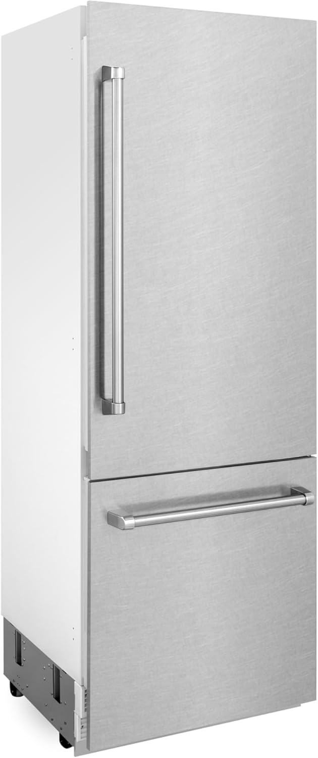 30" 16.1 cu. ft. Built-In 2-Door Bottom Freezer Refrigerator in Fingerprint Resistant Stainless Steel U842380
