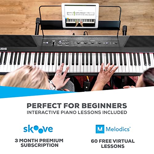 88 Key Digital Piano Keyboard with Semi Weighted Keys Z219