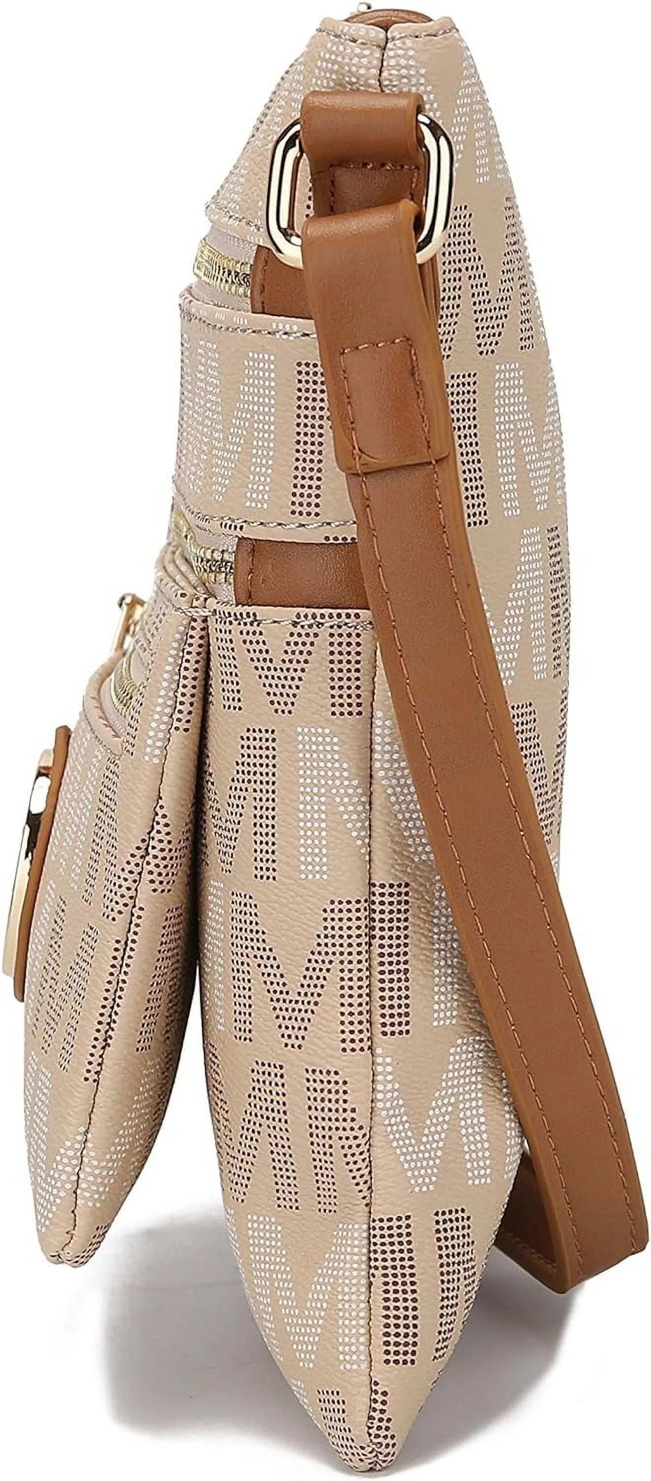 Black Multi Compartments Crossbody S515035