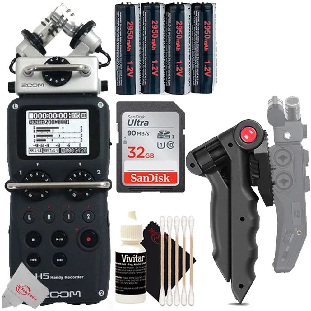 4-Input / 4-Track Handy Recorder with Interchangeable X/Y Mic Capsule and Accessory Kit U380