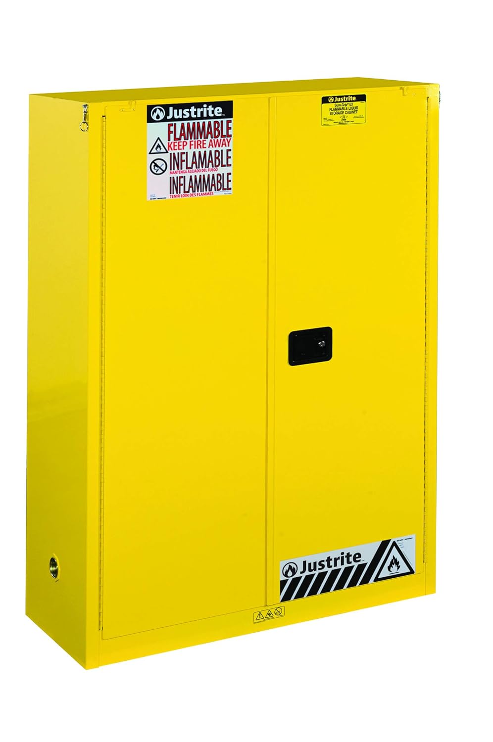 2 Door Self Closing Flammable Safety Cabinet, 45 gal I711443