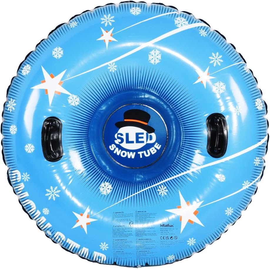 48-inch Inflatable Snow Tube with Handles C7213