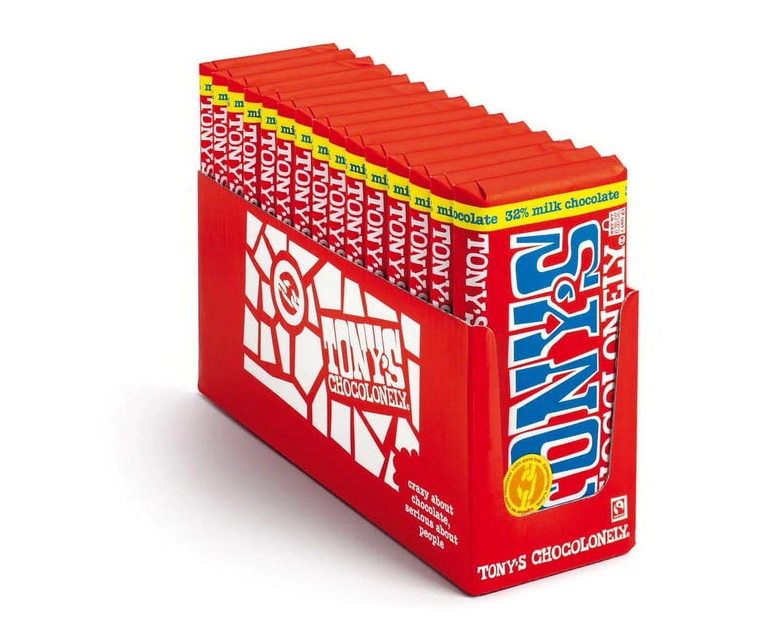 Milk Chocolate Bar, 6.35 oz, Case of 15 K779582