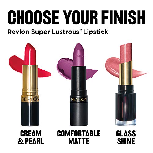 Super Lustrous Glass Shine Lipstick, 007 Glazed Mauve, 0.15 Oz W122466