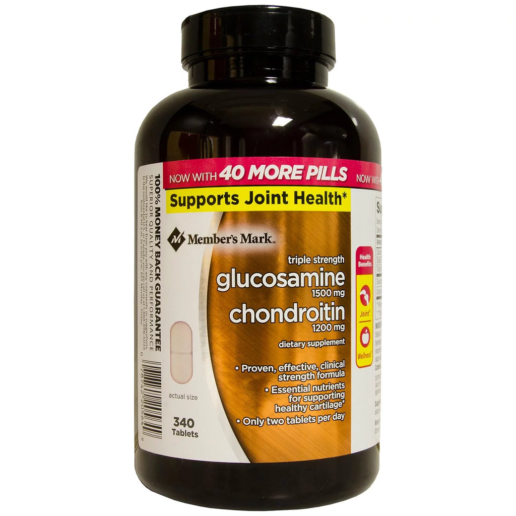 Triple Strength Glucosamine Chondroitin 340 ct. G886