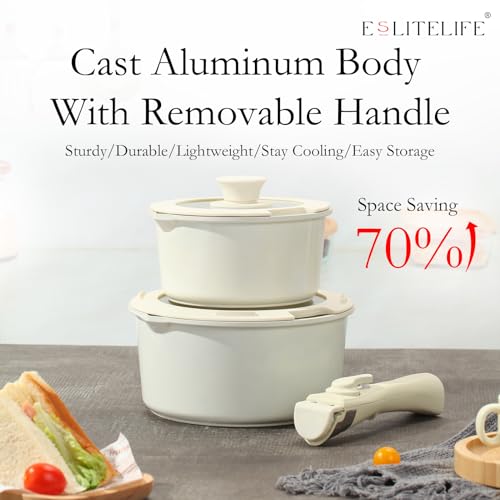 5 Pcs Nonstick Granite Cookware Set N778