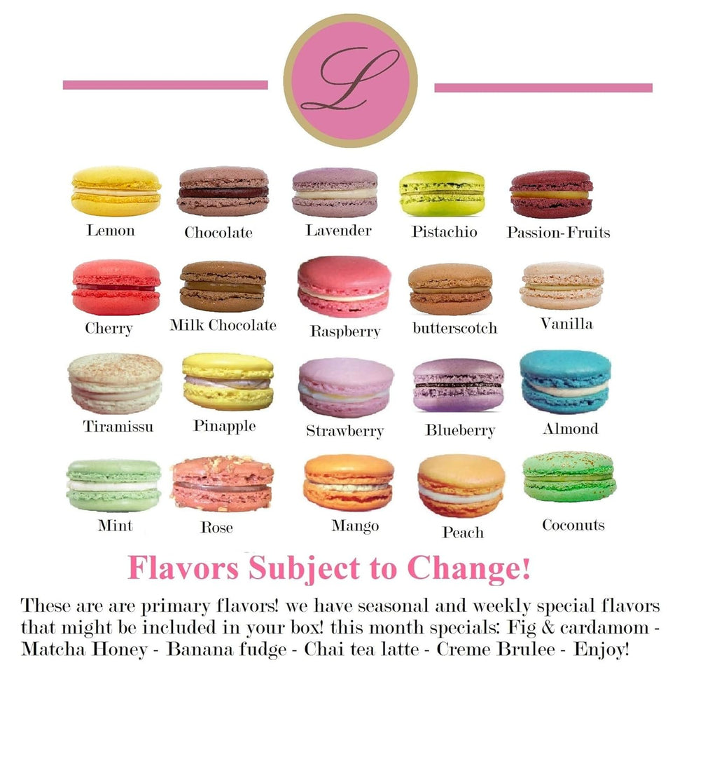 6 Macaron 6 flavors E11993