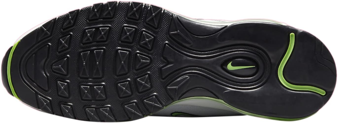 Black/Lime Glow-White Air Max 97 Shoes V38233