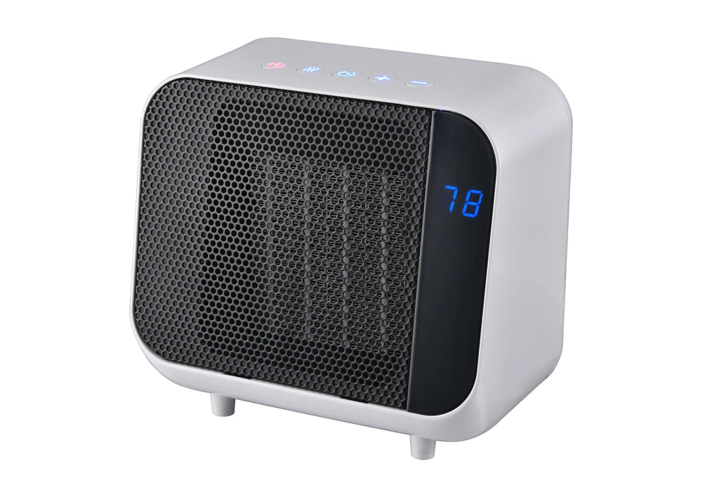 White Electric Ceramic Heater 1500W S501