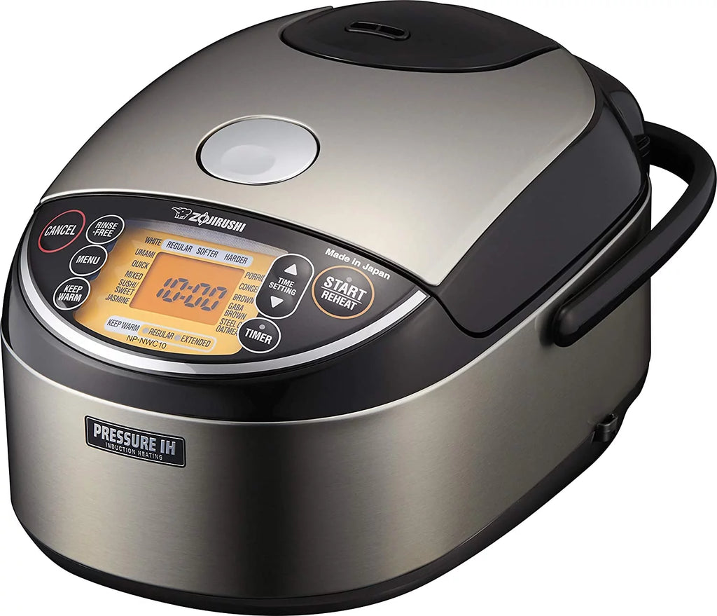 5.5 Cup Stainless Black Pressure Induction Heating Rice Cooker H549760