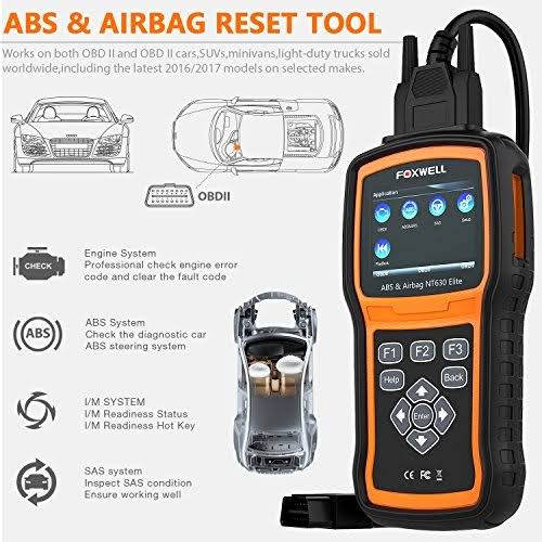 OBD2 ABS SRS Diagnostic Scan Tool Y599