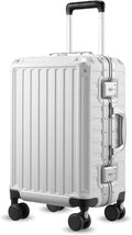 20 Inch Aluminum Frame Polycarbonate Hard Shell Carry On Suitcase U92223