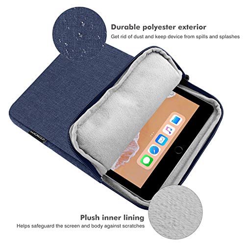 Misty Blue 9-11 Inch Tablet Sleeve Case K733
