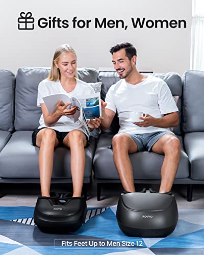 Black Electric Foot Massager with Heat M331061