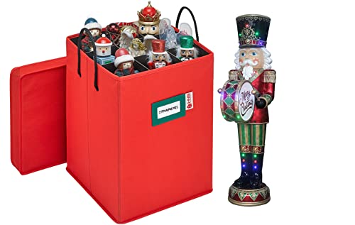 Storage Box for Nutcrackers and Figurines with Adjustable Dividers G602193