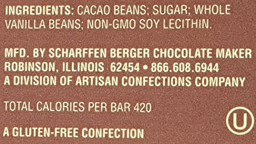 Extra Dark Chocolate Bars, 3 Ounce (Pack of 6) T32768