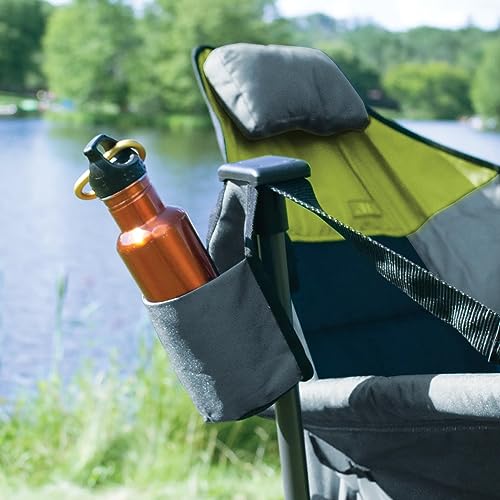 Steel Folding Hammock Camping Chair with Pillow Cup Holder P880775
