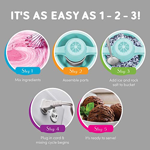 4 quart Electric Ice Cream Maker M3453