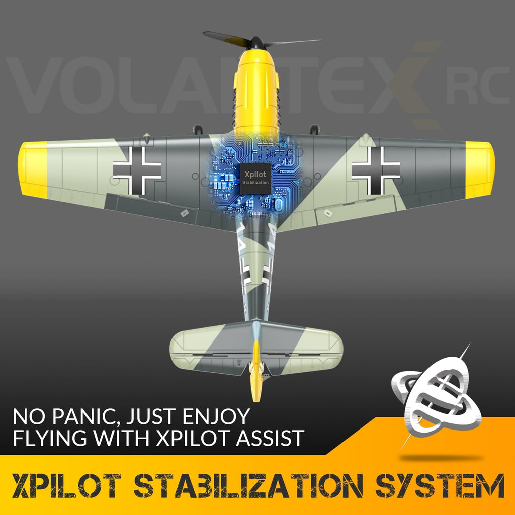 RC Plane 4CH RC Airplane Ready to Fly with Upgraded Canopy I72965