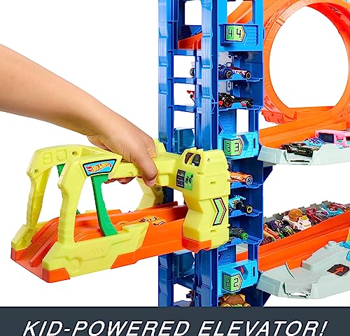 Ultimate Garage Toy Car Track Set with 2 Die-Cast Toy Cars B607