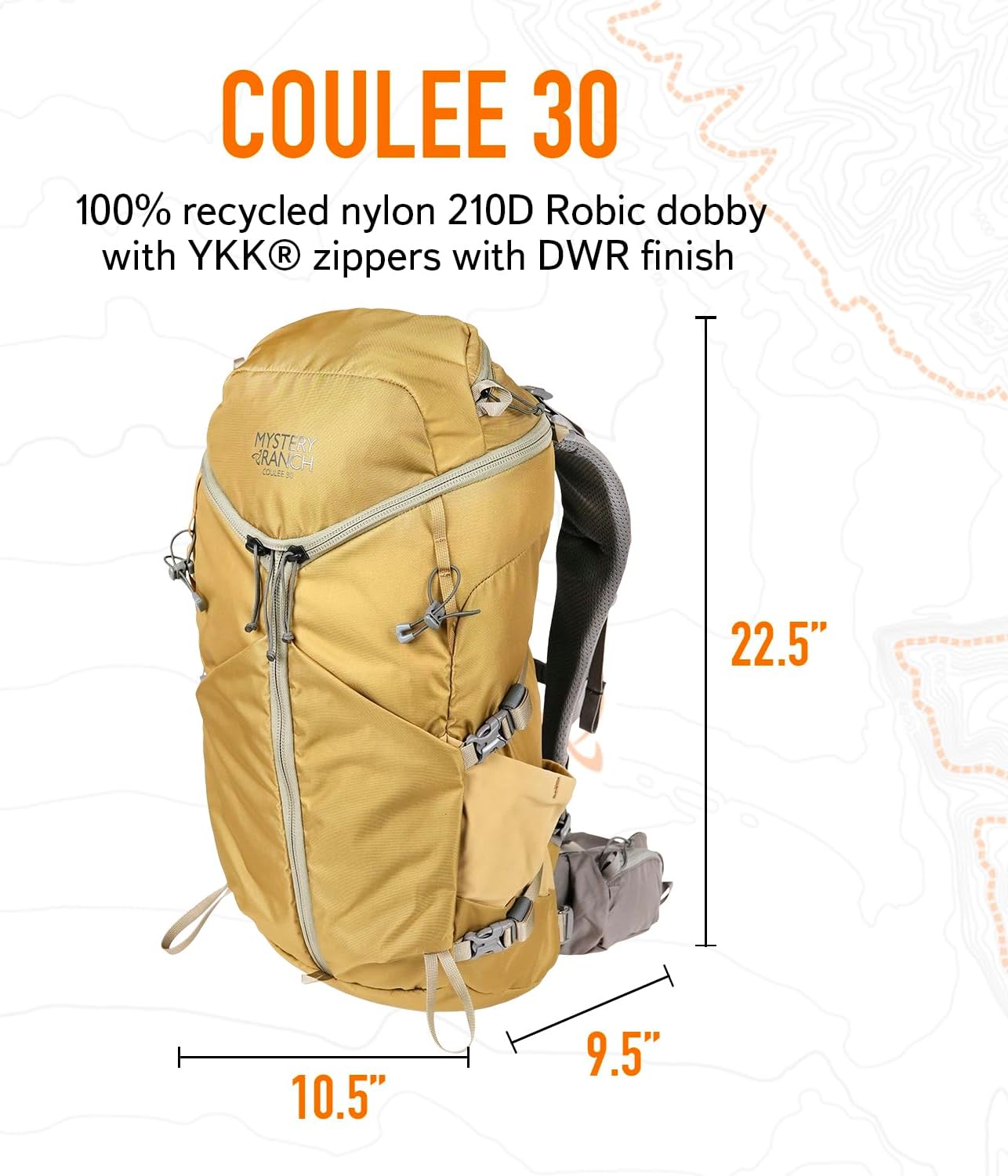30L Lightweight Hiking Backpack F24551