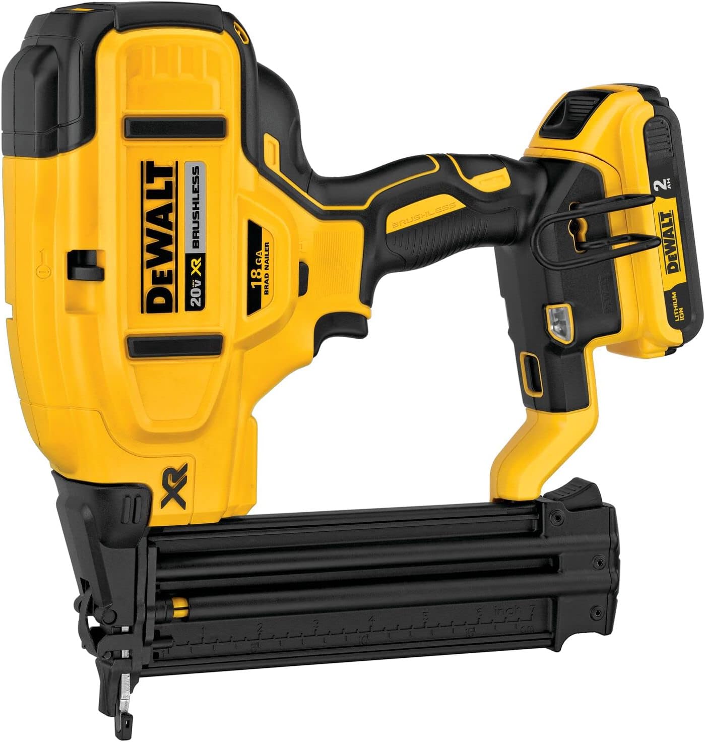 20V MAX* Cordless Brad Nailer Kit, 18GA D1204
