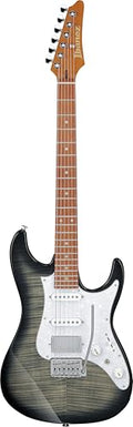 Transparent Black Sunburst 6-String Right-Handed Electric Guitar Z5535