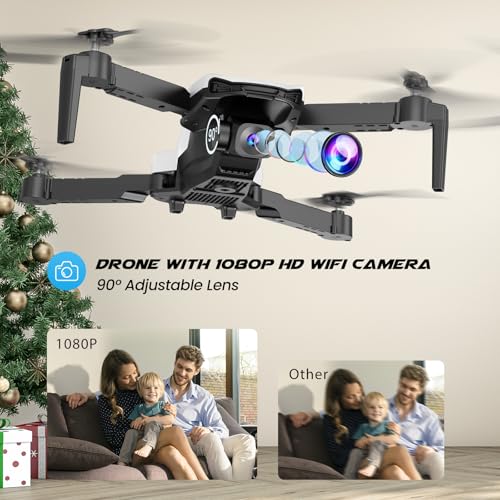 Drone With Camera 1080P, RC Quadcopter With Altitude Hold, Mini Drone Q297