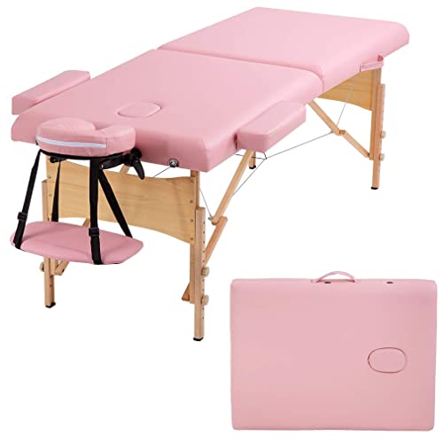Blue 84 in Portable Massage Bed with Carry Case X14536