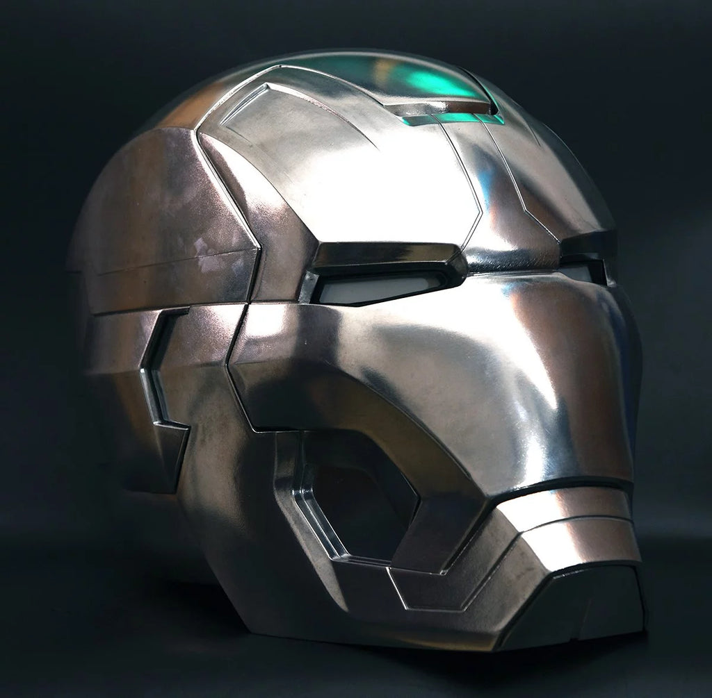 Metal Electronic Wearable Helmet with LED Light Up A4348
