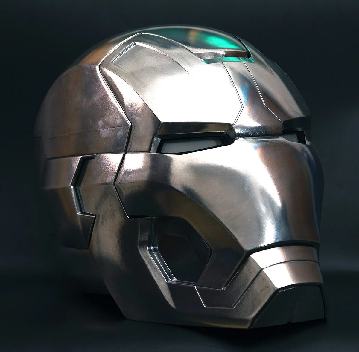 Metal Electronic Wearable Helmet with LED Light Up A4348