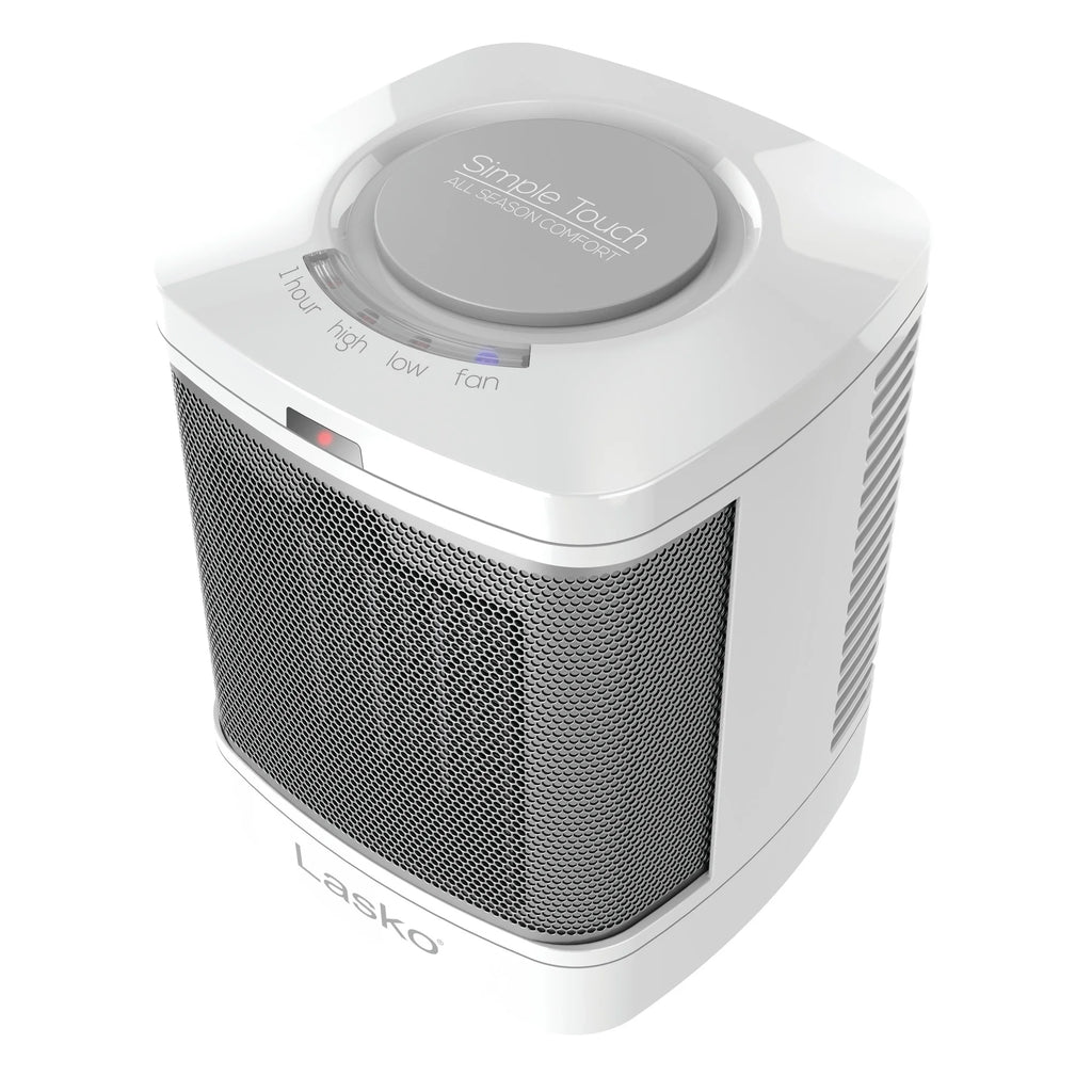 8" 1500W White Space Heater K9363